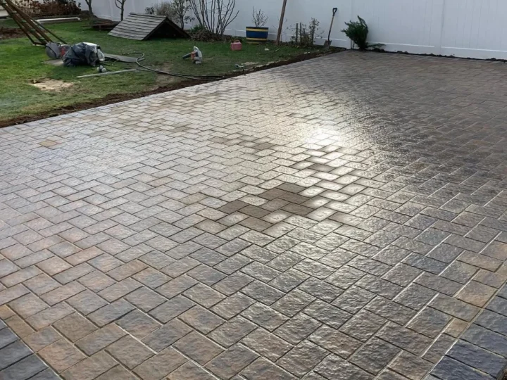 Poolside Paver Deck — RTJ Construction