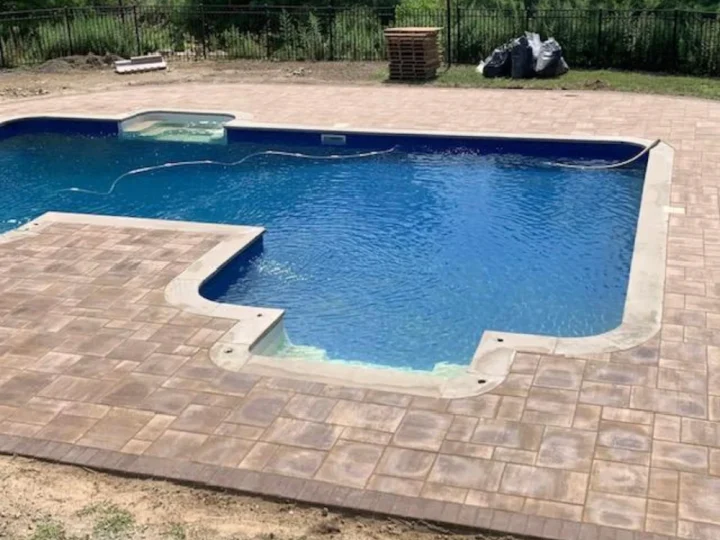 Paver Pool Deck — RTJ Construction