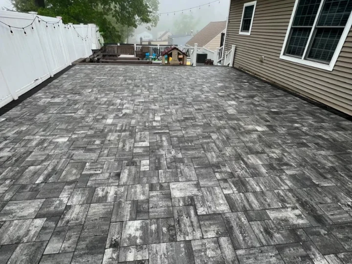 Estate Paver Driveway — RTJ Construction
