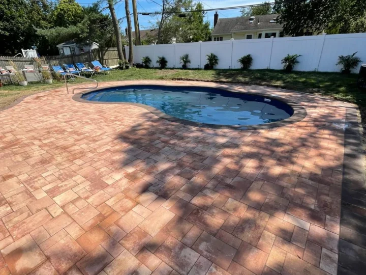 Brick Paver Pool Deck — RTJ Construction