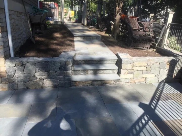 Bluestone Steps & Patio — RTJ Construction