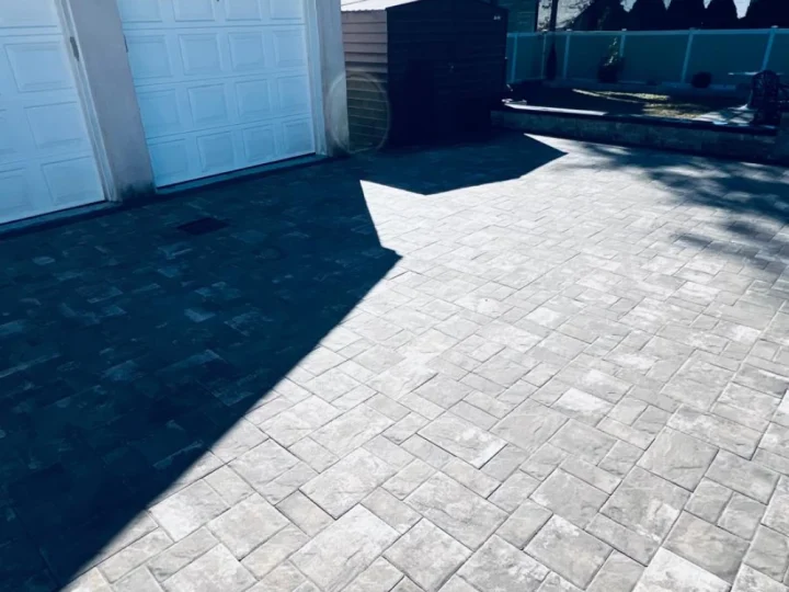 Paver Side Walkway — RTJ Construction
