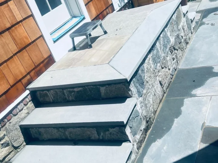 Bluestone Steps & Stonework — RTJ Construction